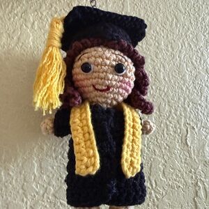 Class of 2026 Graduation crochet keychain